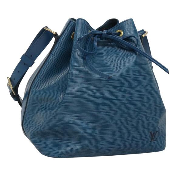 LOUIS VUITTON Epi Petit Noe Shoulder Bag Blue M44105 - Picture 1 of 16